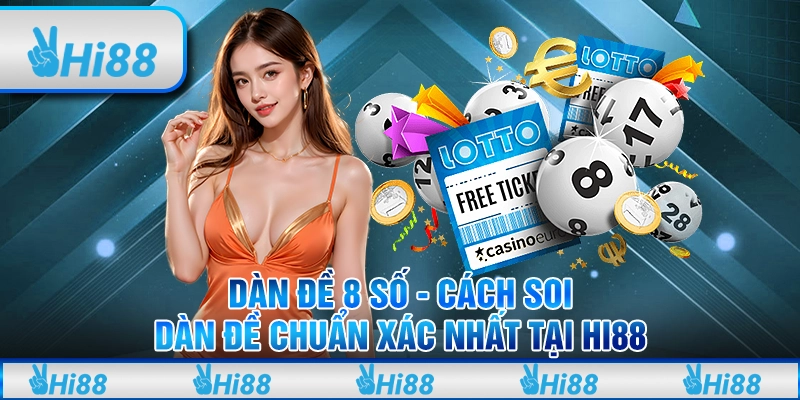Dàn đề 8 số - Cách soi dàn đề chuẩn xác nhất tại hi88