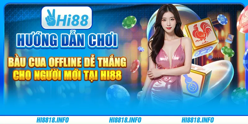 Hướng Dẫn Chơi Bầu Cua Offline Dễ Thắng Cho Người Mới tại Hi88