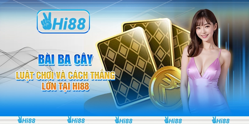 Bài Ba Cây - Luật Chơi Và Cách Thắng Lớn tại Hi88