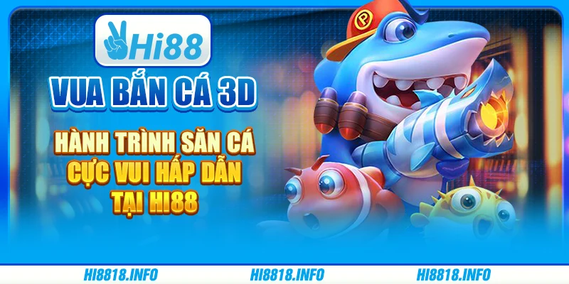 Vua Bắn Cá 3D - Hành Trình Săn Cá Cực Vui Hấp Dẫn Tại Hi88