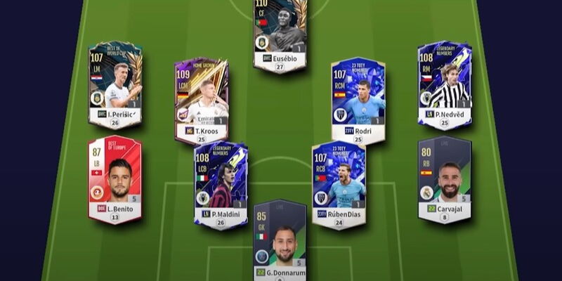 Đội hình có thể giúp bạn chuyển hóa nhanh chóng