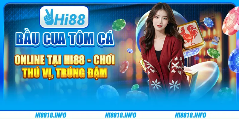 Bầu Cua Tôm Cá Online Tại Hi88 - Chơi Thú Vị, Trúng Đậm