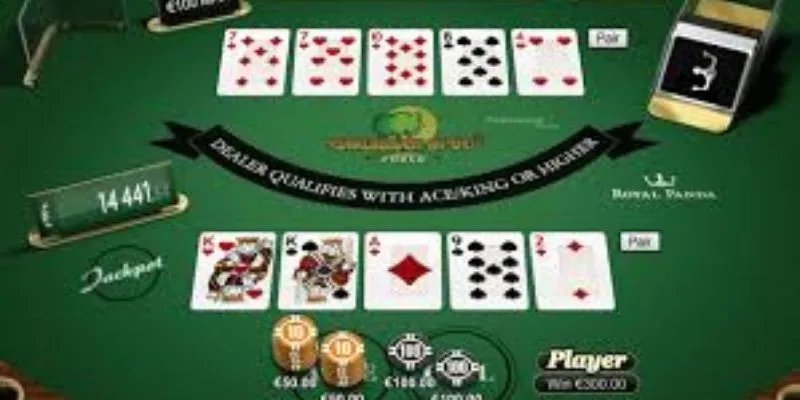 Cách chơi cơ bản của Poker Caribbean