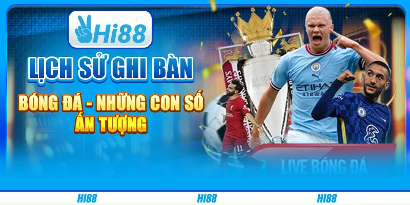 Lịch Sử Ghi Bàn Bóng Đá - Những Con Số Ấn Tượng